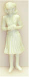 HS Figure #12 Standing Woman in pleated skirt suit